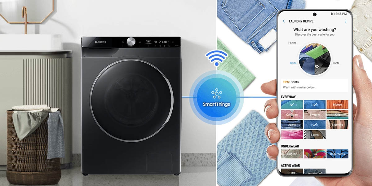 máy giặt Samsung WW10TP44DSB/SV 10kg