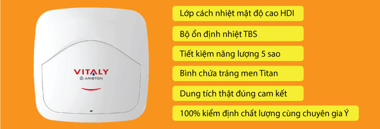 Top bình nóng lạnh Ariston 15 - 30 lít giá chỉ từ 1,6 đến 3 triệu