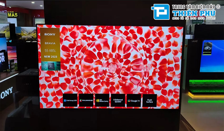Top 3 tivi Sony bán chạy nhất 6 tháng đầu năm 2023 vừa qua tại Thiên Phú