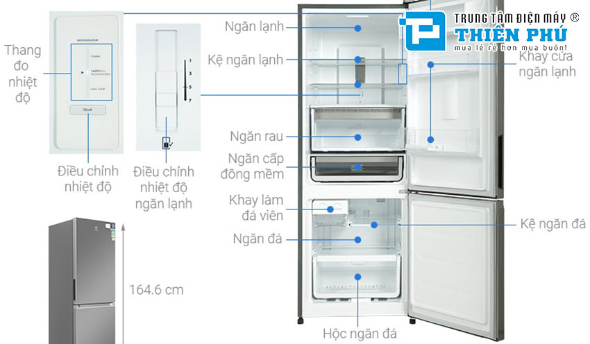 Tìm hiểu những tính năng, công nghệ của tủ lạnh Electrolux Inverter EBB3402K-A có thực sự tốt ?