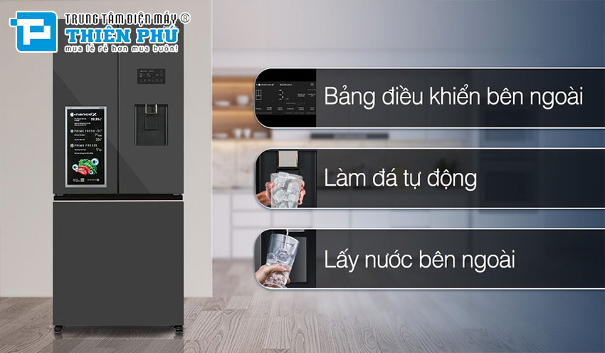 Tủ lạnh Panasonic Inverter NR-CW530XMMV: Vượt trội cho cuộc sống hiện đại