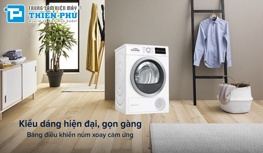 Máy sấy Bosch 9Kg WTW85400SG Serie 6 - Hiệu suất và tiện ích đỉnh cao