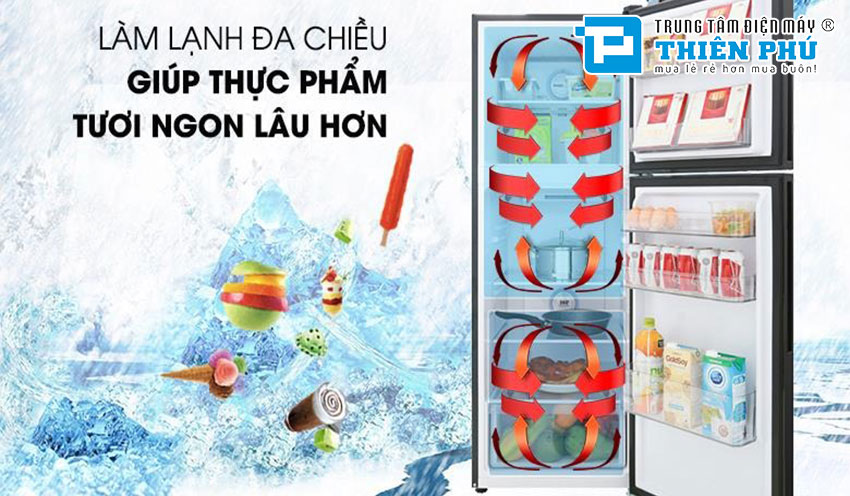 Tủ lạnh Aqua Inverter AQR-T219FA(PB): Tiện ích tối đa cho mọi gia đình