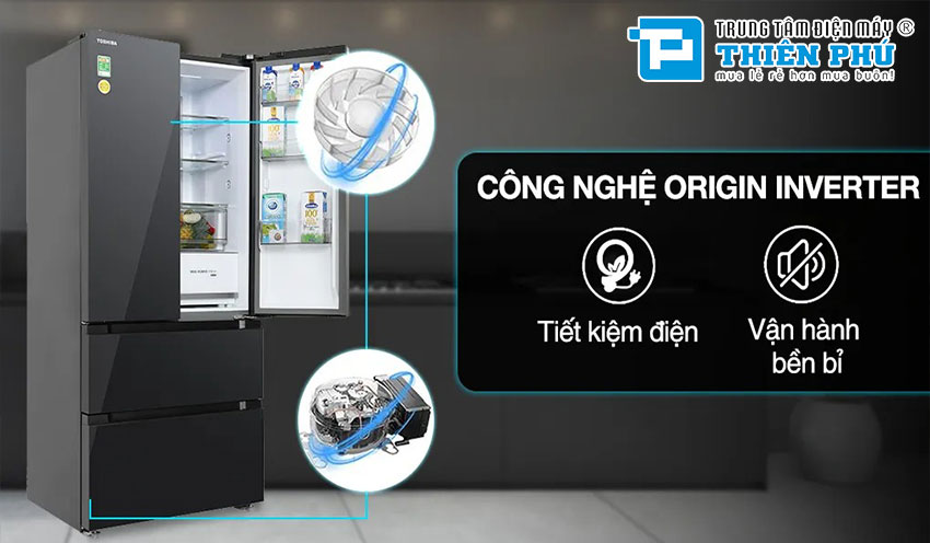 3 lý do bạn không nên bỏ qua tủ lạnh Toshiba Inverter 515 lít GR-RF669WI-PGV(A9)-BG