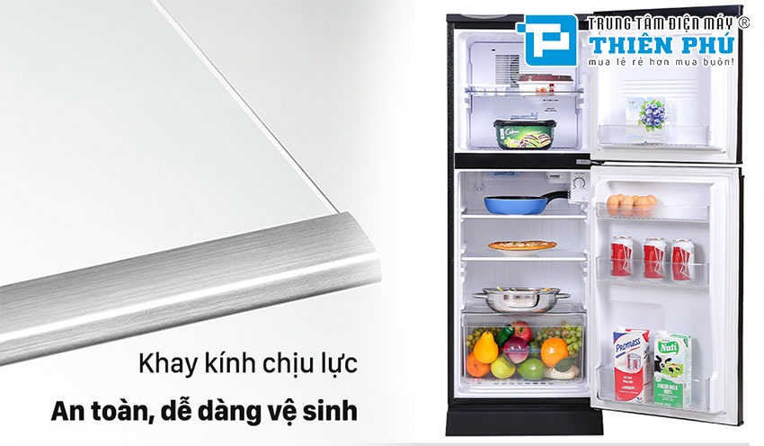 Tủ lạnh Aqua Inverter AQR-T219FA(PB): Tiện ích tối đa cho mọi gia đình