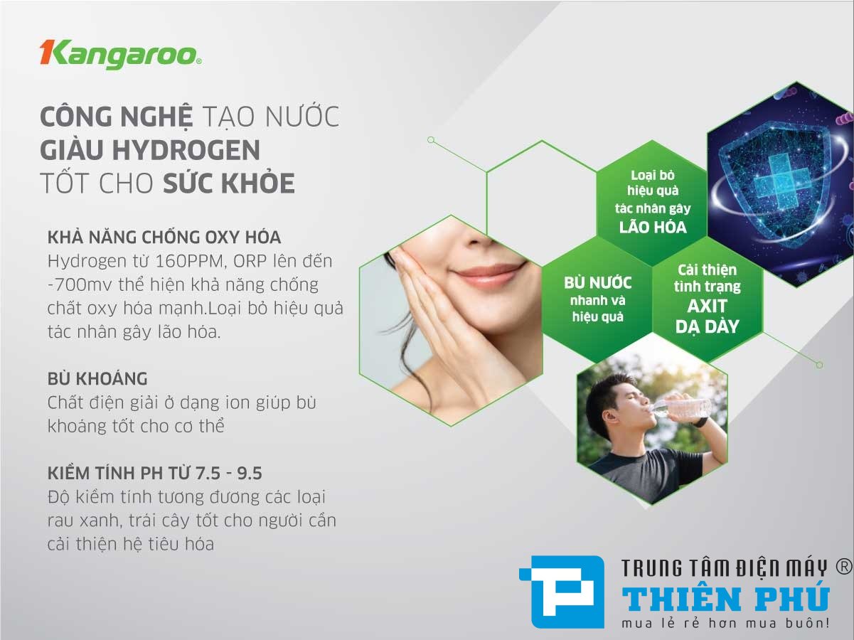Sử dụng công nghệ bổ sung Hydrogen tốt cho sức khỏe