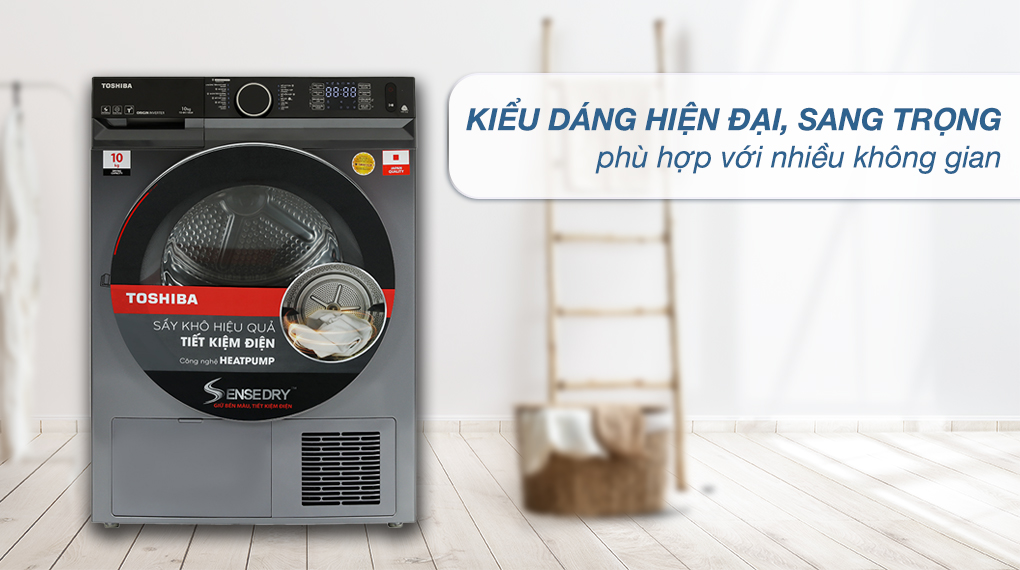 Đánh giá chi tiết về máy sấy quần áo Toshiba 10 kg TD-BK110GHV(MK) mới 2023