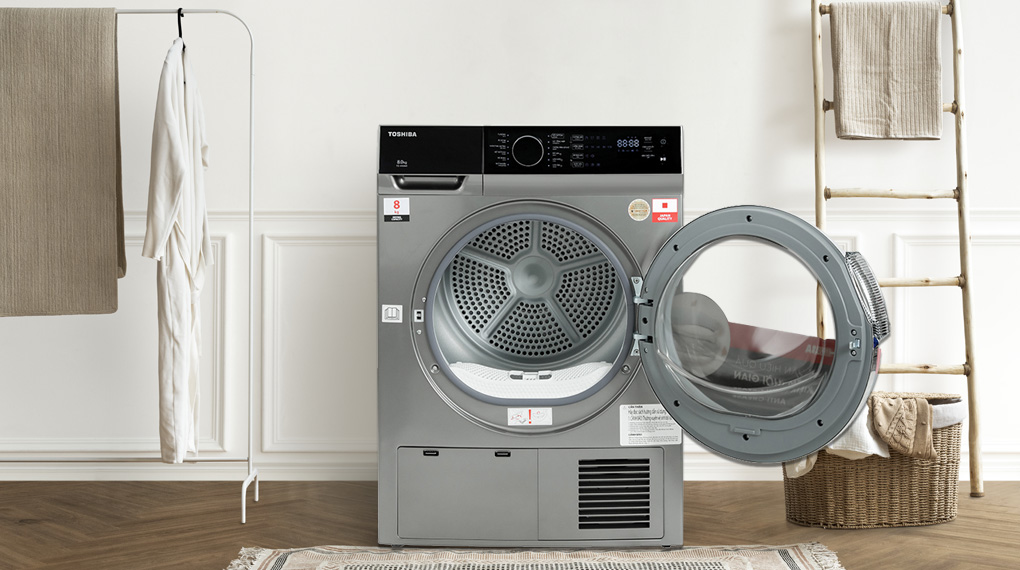 Đánh giá về ưu nhược điểm của máy sấy quần áo Toshiba ngưng tụ TD-K90MEV(SK)