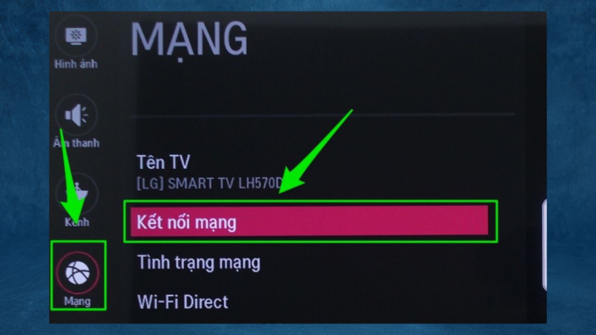 Không bật được wifi trên smart tivi LG phải làm thế nào? Hướng dẫn bật wifi đúng cách