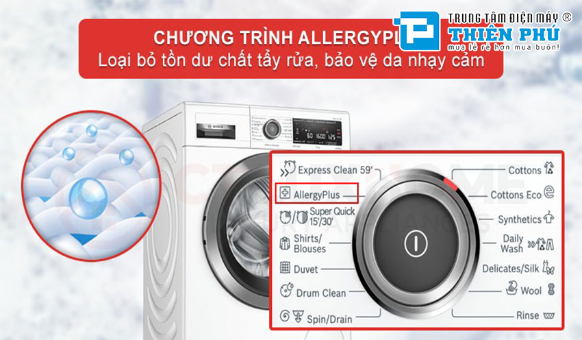 Máy giặt Bosch 10Kg WAX32M40SG Serie 8: Sản phẩm chăm sóc quần áo cao cấp