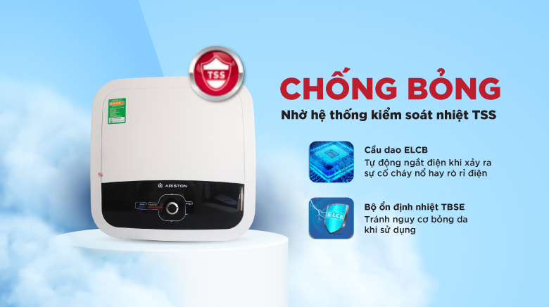 Review từ A-Z về bình nóng lạnh Ariston ANDRIS2 30RS