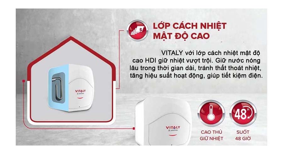 Top những chiếc bình nóng lạnh Ariston 15 lít có giá rẻ phù hợp với mọi gia đình