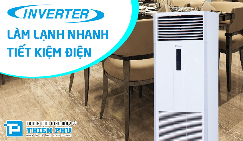 Điều Hòa Cây Daikin 1 Chiều Inverter 46000Btu FVFC140AV1/RZFC140AY19