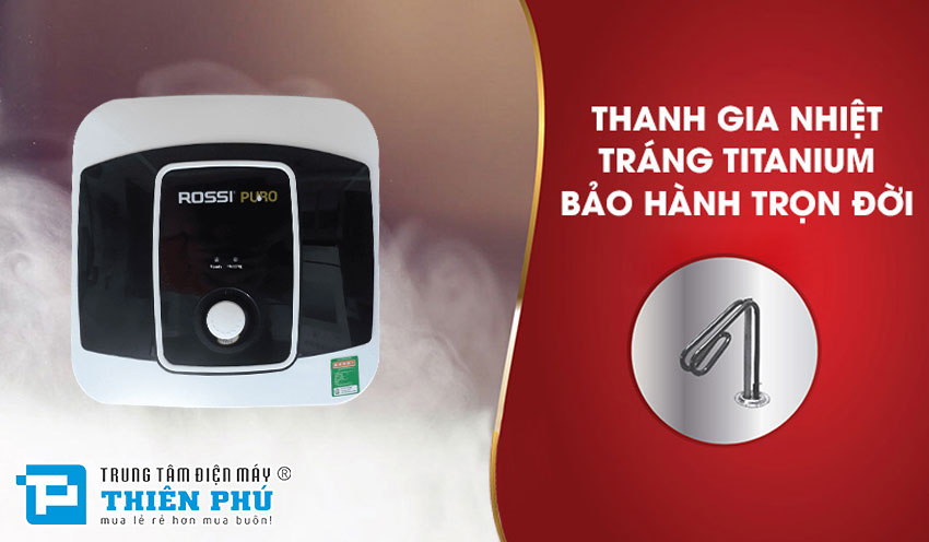 bình nóng lạnh rossi giá rẻ 15 lít