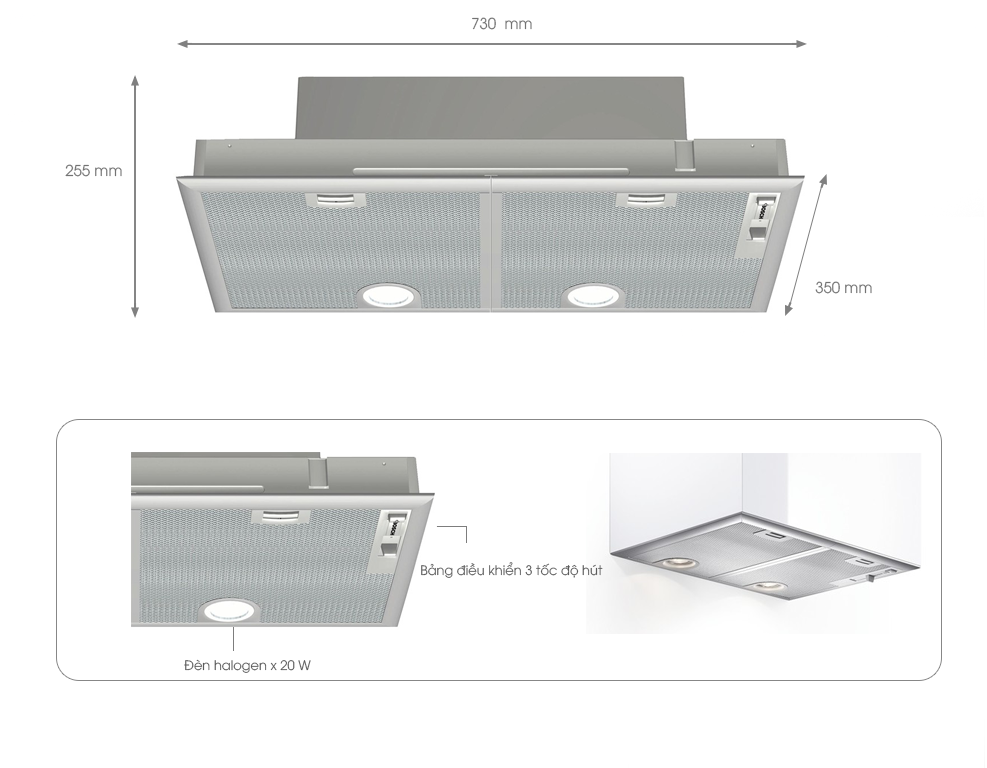 TOP máy hút mùi Bosch TỐT NHẤT 2023