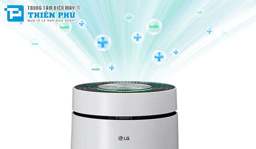 Quạt Lọc Khí LG PuriCare 360 2 tầng AS10GDWH0