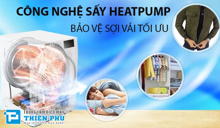 máy sấy quần áo LG DVHP50B