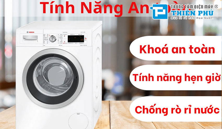 Máy giặt Bosch 10Kg WAX32M40SG Serie 8: Sản phẩm chăm sóc quần áo cao cấp