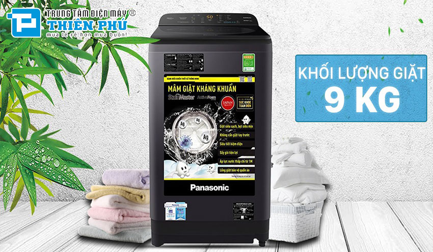 Máy giặt Panasonic 9Kg NA-F90A9DRV: Đánh thức sự tiện lợi cho cuộc sống hằng ngày