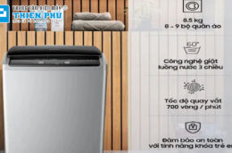 Giới thiệu máy giặt Sharp 8.5kg ES-Y85HV-S và hướng dẫn mua hàng