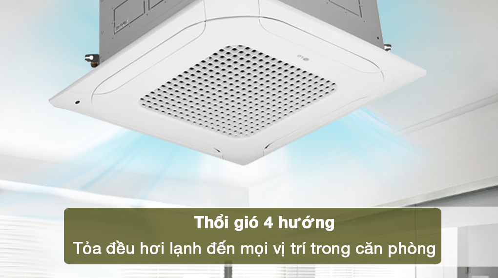 Điều Hòa Âm Trần LG 48000Btu 1 Chiều Inverter ZTNQ48LMLA0/ZUAD3 3 Pha
