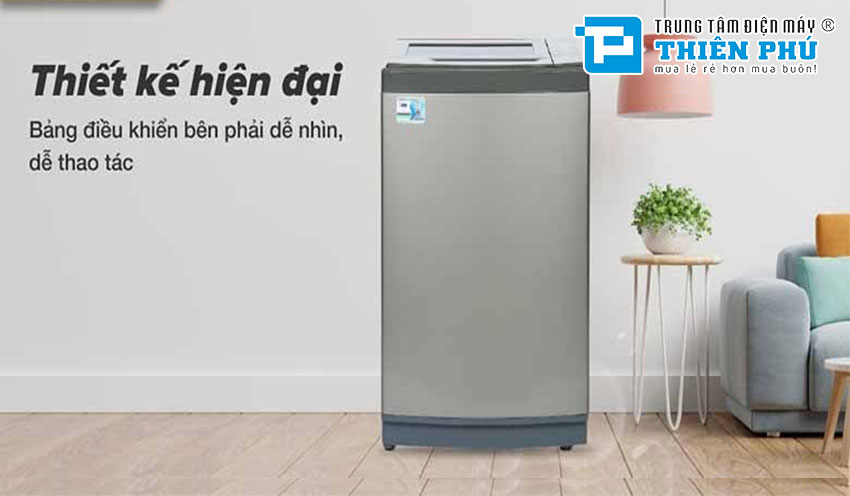 Máy giặt Aqua 8kg AQW-KS80GT.S - Giải pháp hoàn hảo cho việc giặt đồ hàng ngày