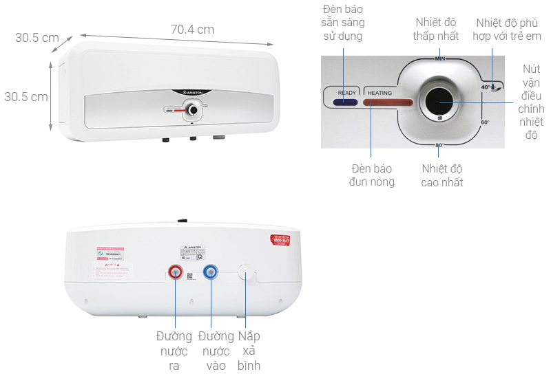 Bình nóng lạnh Ariston nào đang được bán chạy nhất năm nay