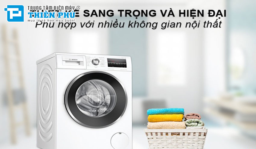 Máy giặt Bosch 9Kg sấy 6Kg WNA14400SG Serie 6 - Giới Thiệu và Đánh Giá