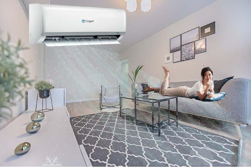 Chọn mua điều hòa công suất lớn đừng bỏ qua Điều Hòa Casper 24000Btu 1 Chiều SC-24FS33