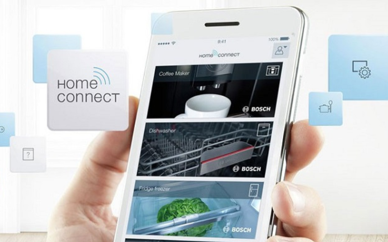 Máy rửa chén Bosch SMS6ZCI08E - Kết nối wifi, rửa bát từ xa thật đơn giản