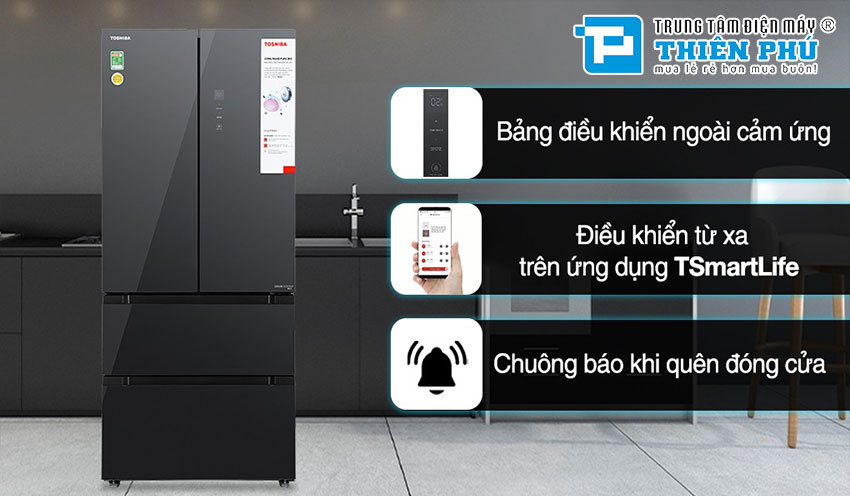 3 lý do bạn không nên bỏ qua tủ lạnh Toshiba Inverter 515 lít GR-RF669WI-PGV(A9)-BG