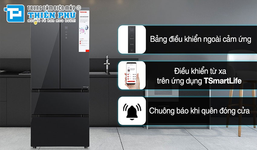 Tủ lạnh Toshiba Side By Side Inverter 515 lít GR-RF669WI-PGV(A9): Sự lựa chọn tốt cho gia đình của bạn