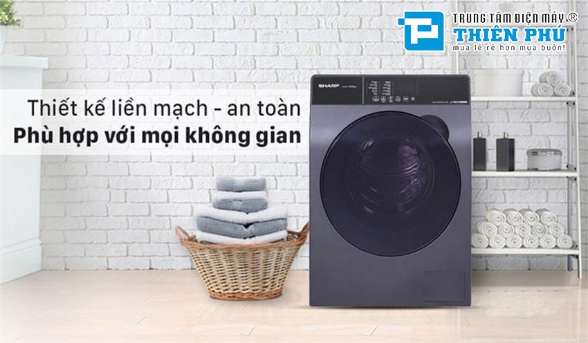 Đánh giá máy giặt Sharp Inverter 8,5Kg ES-FK852EV-W - Hướng dẫn chọn mua