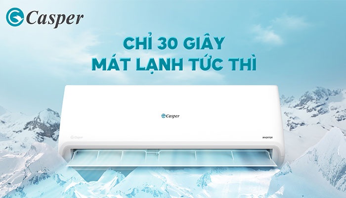 Lưu ý khi lắp điều hòa Casper GSC-09IP25 làm lạnh hiệu quả, an toàn