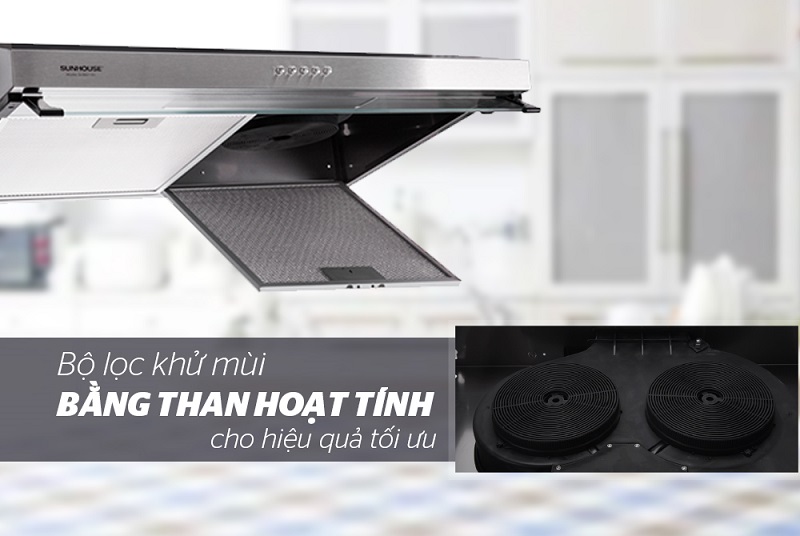 điểm tương đồng của máy hút mùi Canzy CZ 2070B và máy hút mùi vỏ inox Sunhouse SHB6118l