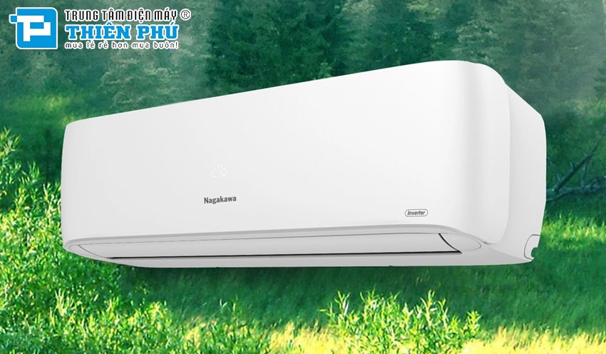 Tận hưởng không gian thoải mái với điều hòa Nagakawa Inverter 12000BTU NIS-A12R2H11