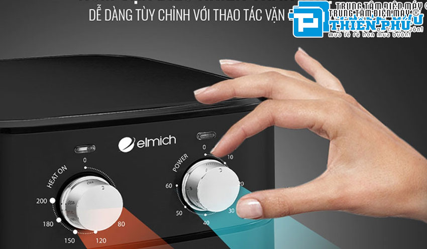 Nồi Chiên Không Dầu Elmich AFE-3948 3,5 Lít