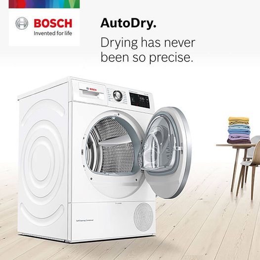 Những lí do người tiêu dùng nên chọn mua máy sấy quần áo Bosch 8kg WTN84201MY serie 4 để sử dụng