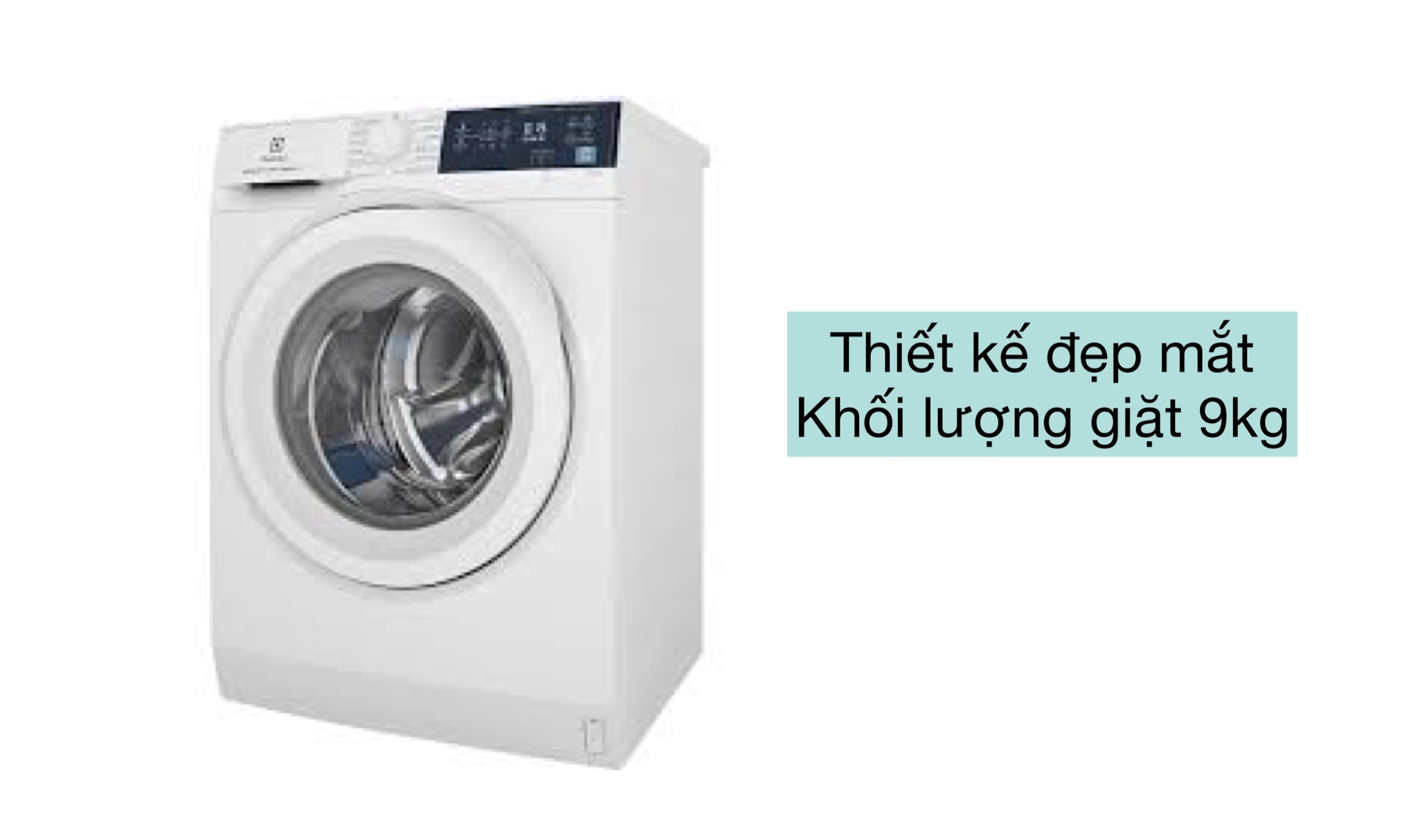 máy giặt Electrolux cửa trước EWF9024D3WB 9kg