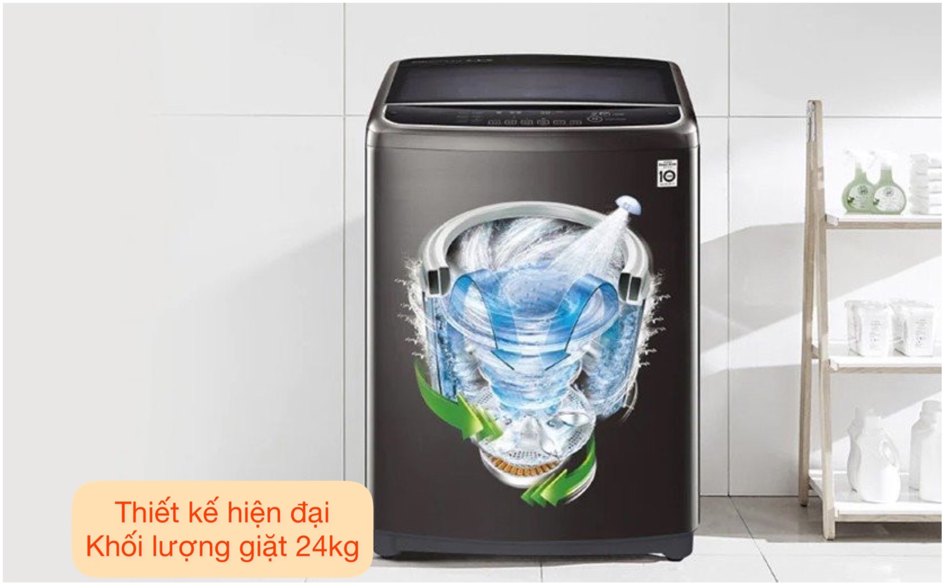 máy giặt LG TV2724AV9J 24kg