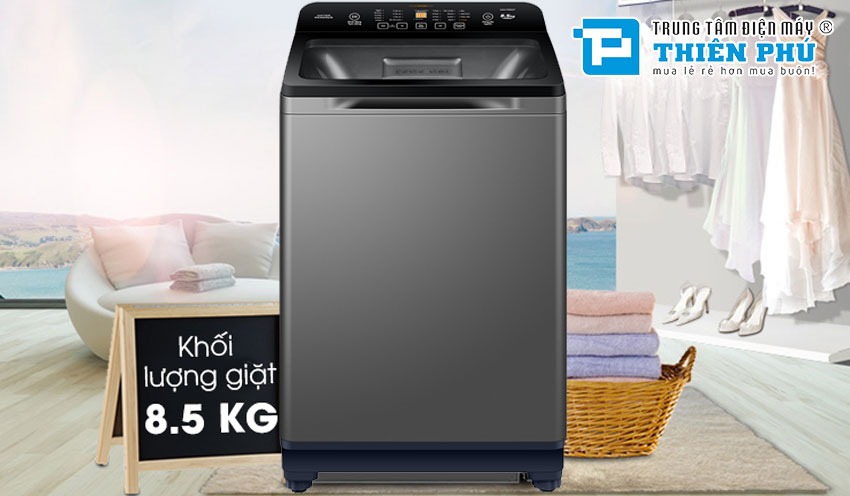 Đánh giá máy giặt Aqua 8,5Kg AQW-FR85GT.S có đáng để mua và hướng dẫn mua sắm