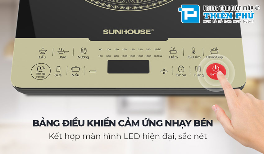 Bếp Từ Đơn Sunhouse SHD6869