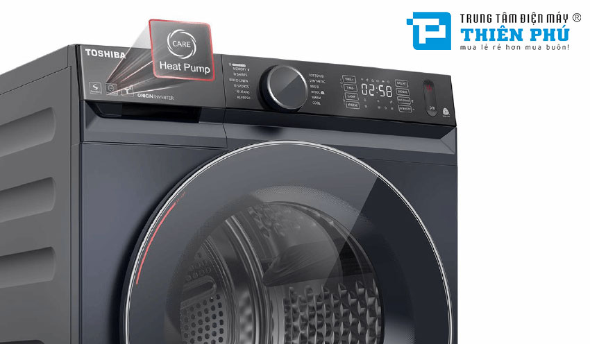 máy sấy quần áo toshiba 10kg