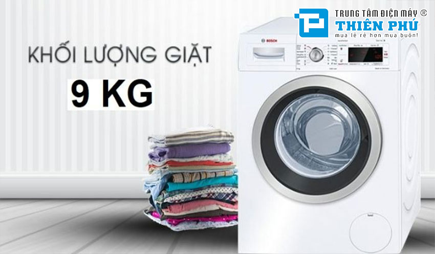 Đánh giá máy giặt Bosch 9Kg WAW28480SG: Giặt bay từng vết bẩn với công nghệ hiện đại