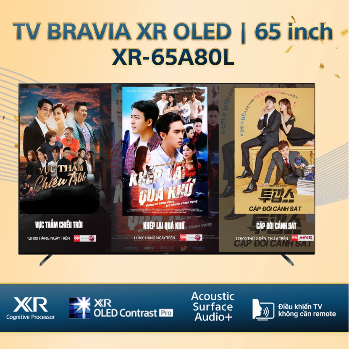 Top 3 tivi Sony 4K - Trải nghiệm giải trí tối ưu tại gia đình