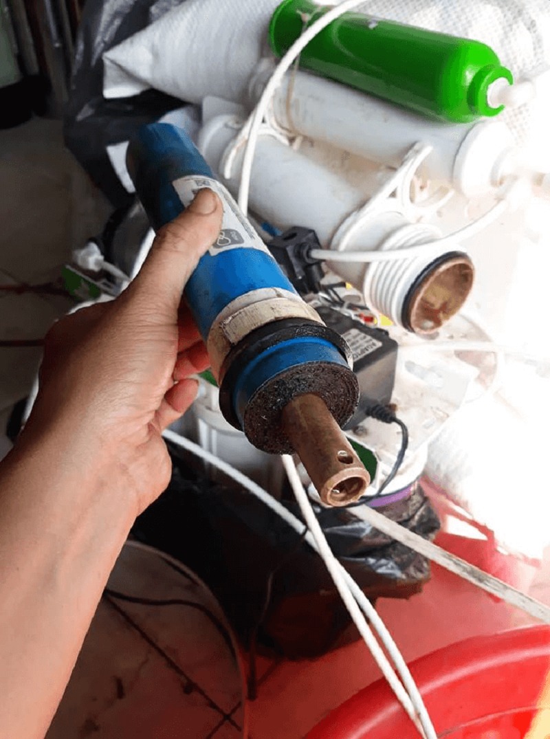 Lõi lọc nước RO bị tắc