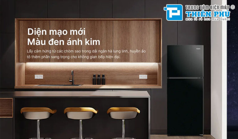 Tủ Lạnh Aqua Inverter AQR-T220FA(FB) Giải Pháp Bảo Quản Thực Phẩm Tiết Kiệm Cho Gia Đình Nhỏ