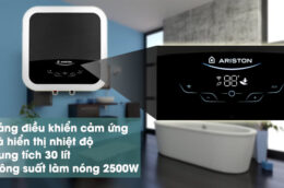 Bình nóng lạnh Ariston 30 lít ANDRIS2 30 TOP cao cấp không nên bỏ lỡ