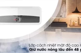 Review về chiếc bình nóng lạnh Ariston 30 lít SLim2 30RS