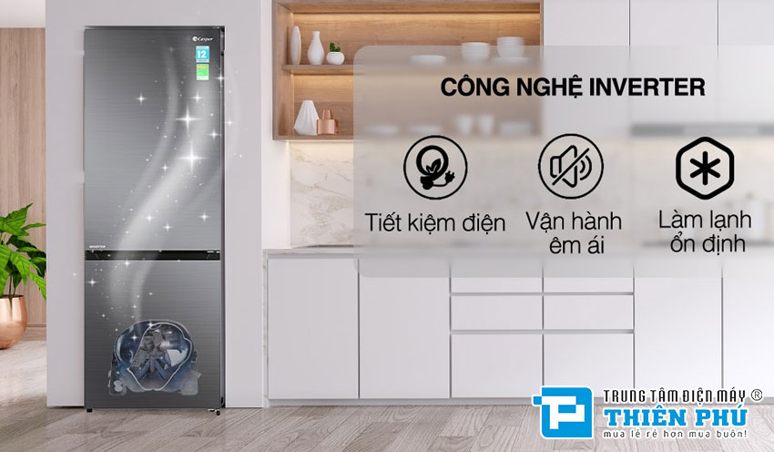 Tủ Lạnh Casper Inverter RB-320VT 2 Cánh 